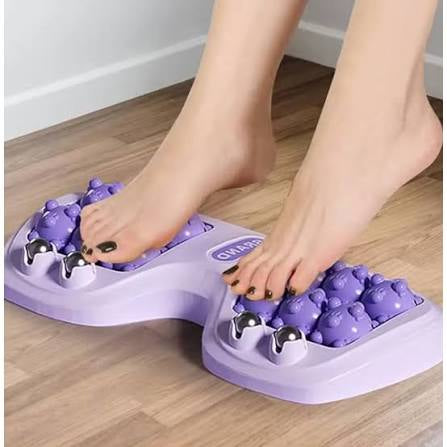 Masaje de pies con rodillo