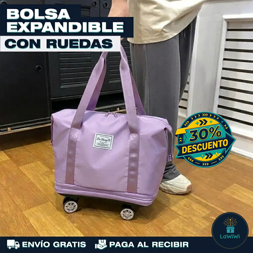 Bolso Viaje Plegable Mujer